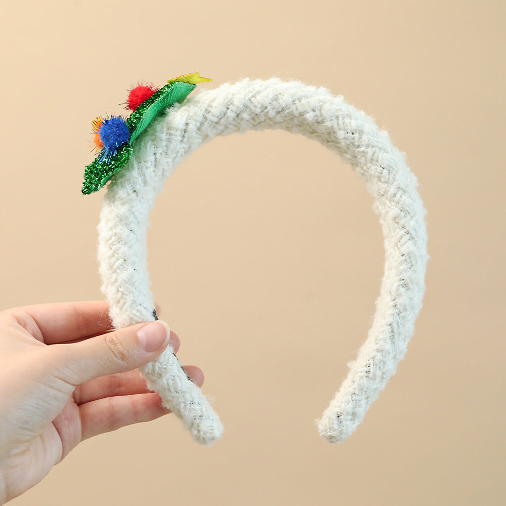 Wholesale Christmas Fabric Hair Bands